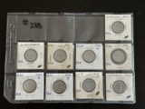 (9) WWI German 50pf. Coins.