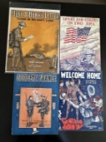 (4) Pieces of WWI Patriotic Sheet Music
