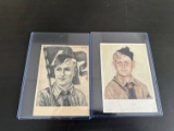 (2) WWII German HJ Propaganda Postcards
