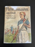 WWII 1940 Hans Retzlaff RAD-Arbeitsmaiden Photo Book.