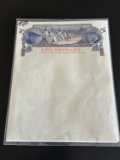 Antique Cowboy Star Ken Maynard Advertising Letterhead.