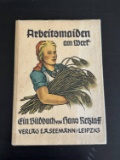 WWII 1940 Hans Retzlaff RAD-Arbeitsmaiden Photo Book.