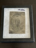 Civil War Armed Union Soldier Tintype Photo.