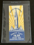 1939 Golden Gate Expo Premiere Souvenir Ticket. Feb. 18-19.