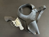 1960's Mattel Shootin' Shell .38 with Shoulder Holster. Snub-nose.