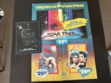 Star Trek III Video Store Poster and Movie Program.
