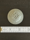German WWII Women's RAD Weibliche Youth Brooch.