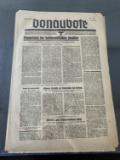 (6) WWII German Newspapers - City Official 