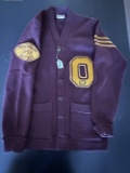 1948 Foster High School (Oklahoma City) Football Player Sweater.