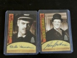 (2) Autographed 1999 Wild Wild West TV Show Cards.
