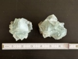 (2) Fluorite Rock Specimens From China.
