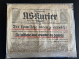 (3) WWII German NSDAP Newspapers .