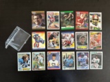 Lot of Assorted Vintage Sports Star Cards, Etc.
