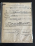 (2) German Death Certificates - Russian Prisoners/POWs.