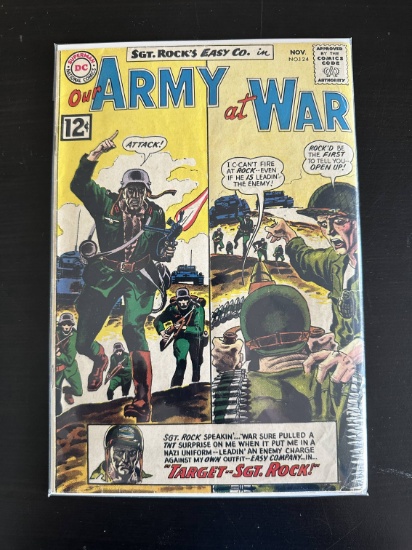 Our Army at War DC Comics #124 Silver Age 1962