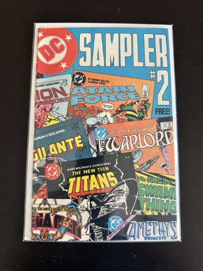 DC Sampler DC Comics #2 Bronze Age 1984
