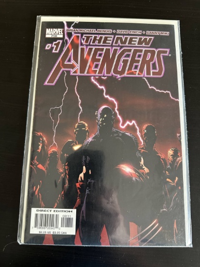 The New Avengers Marvel Comic #1 2005 Key 1st Appearance of Queen Veranke.
