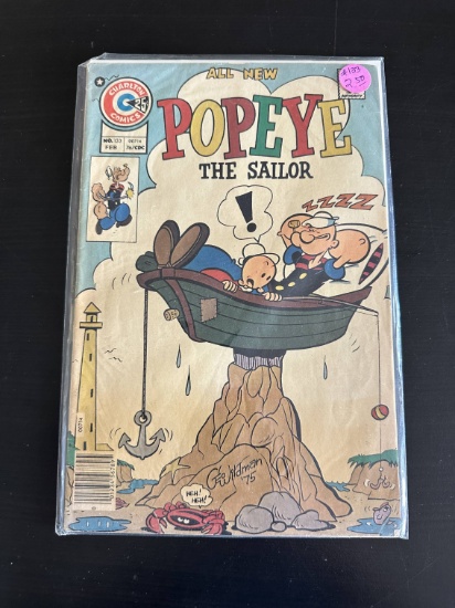 Popeye the Sailor Charlton Comics #133 Bronze Age 1976