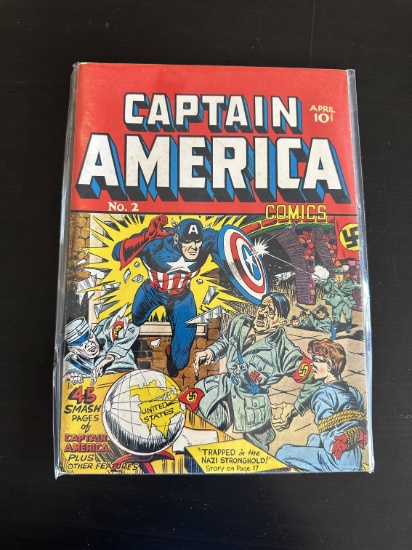 Flashback Series #29 Captain America Comics Timely #2 Golden Age 1941 Reprint