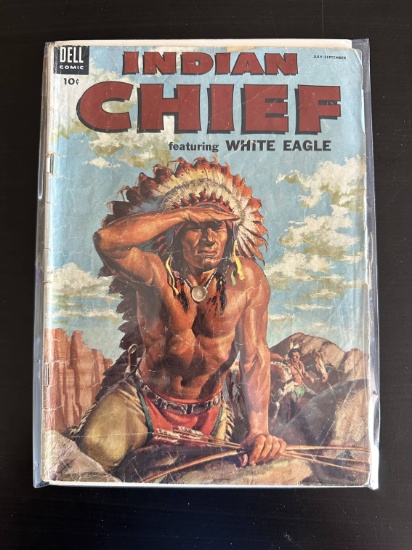 Indian Chief Dell Comic #15 Golden Age 1954