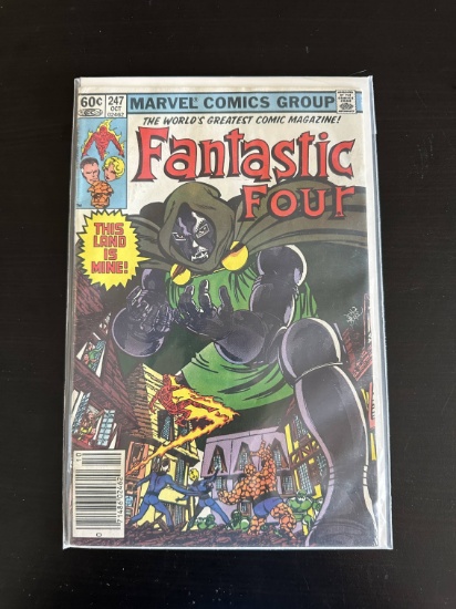 Fantastic Four Marvel Comic #247 Bronze Age 1982 Key 1st Appearance of Kristoff Vernard, adopted son