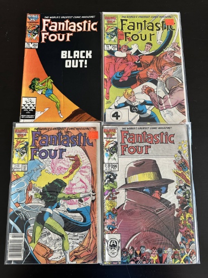 4 Issues. Fantastic Four Marvel Comics #293, #294, #295, & #296.
