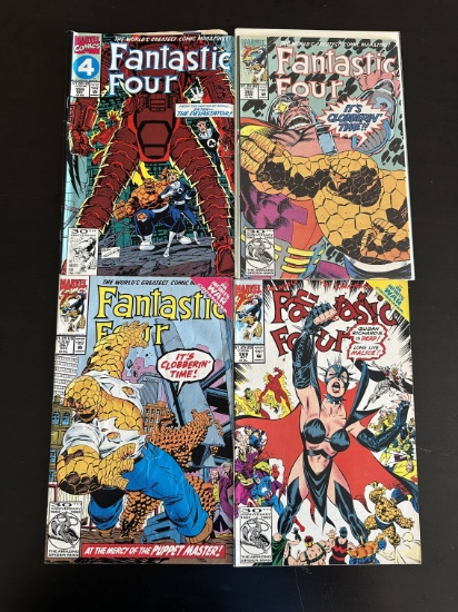 4 Issues. Fantastic Four Marvel Comics #359, #365, #367, & #369.