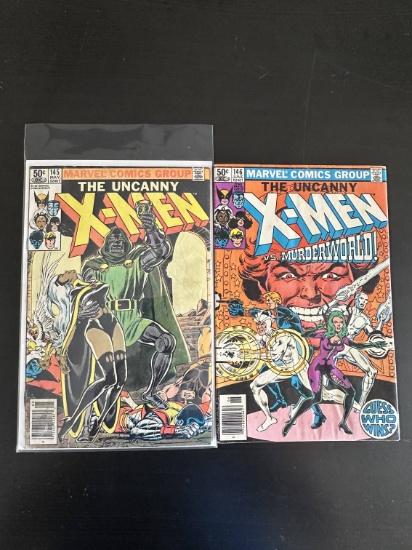 2 Issues. The Uncanny X-Men Marvel Comics #146 & #145.