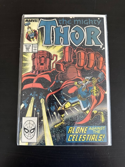 The Mighty Thor Marvel Comics #388 1988 Key 1st Full Appearance of Exitar the Executioner.