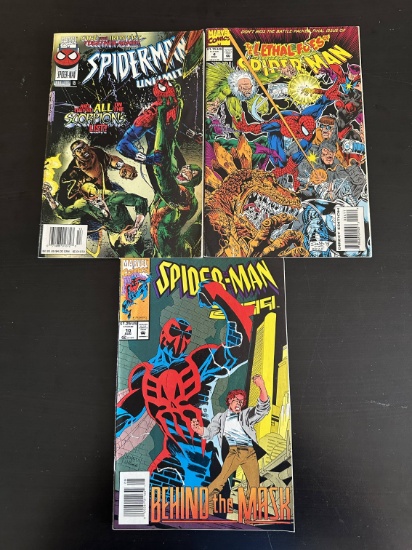 3 Issues. Spider-Man Unlimited Marvel Comics #13. The Lethal Foes of Spider-Man Marvel Comics #4. Sp
