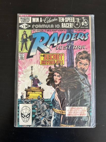 Raiders of the Lost Ark Marvel Comics #3 Bronze Age 1981