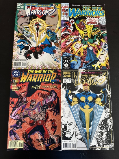 4 Issues. The New Warriors Marvel Comics #47, #13, #32, & #40.