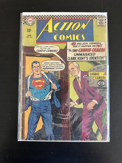 Action Comics DC Comics #345 Silver Age 1967
