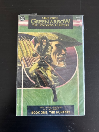 Green Arrow The Longbow Hunters DC Comics Book #1 1987