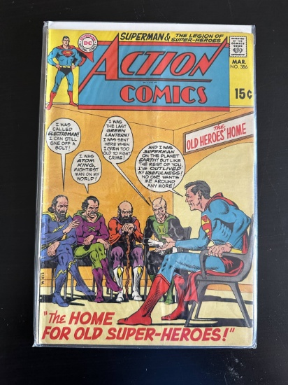 Action Comics DC Comics #386 Bronze Age 1970