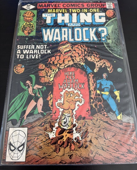 Marvel Two-In-One The Thing and Warlock Marvel Comics #63 Bronze Age 1980