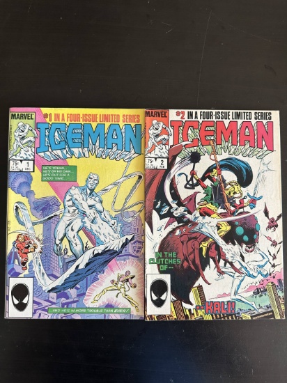 2 Issues. Iceman Marvel Comics #1 & #2.