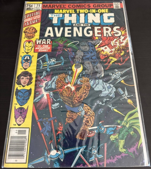 Marvel Two-In-One The Thing and the Avengers Marvel Comics #75 Bronze Age 1981