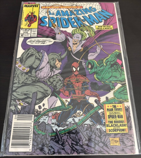 The Amazing Spider-Man Marvel Comics #319 1989