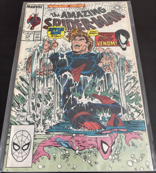 The Amazing Spider-Man Marvel Comics #315 1989 Key 2nd appearance of Venom. 1st partial cover appear