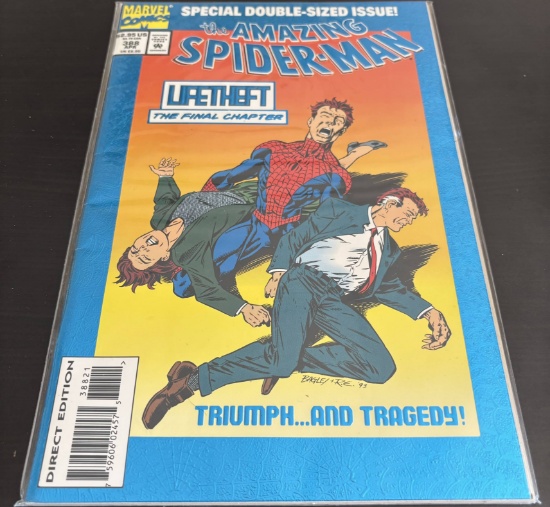 The Amazing Spider-Man Marvel Comics #388 1994 Key Origin of Eddie Brock, events retold from his poi