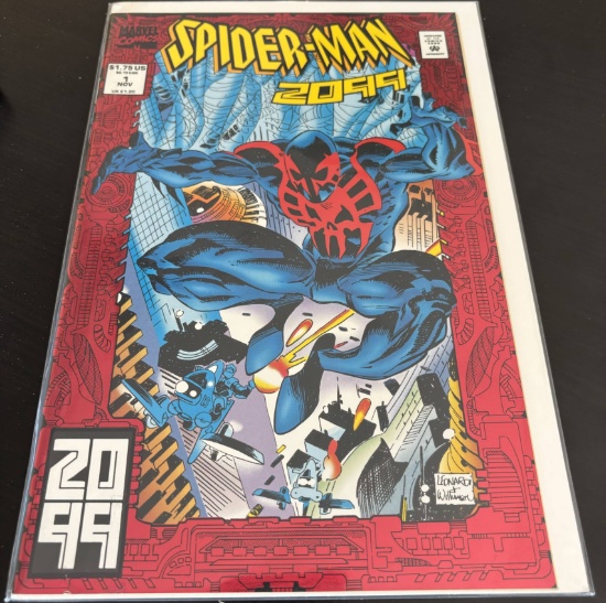Spider-Man 2099 Marvel Comics #1 1992 Key 1st appearance and origin of Spider-Man 2099.
