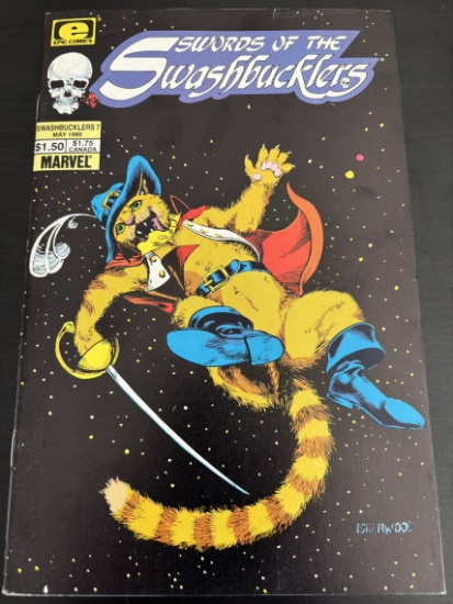Swords of the Swashbucklers Marvel Comics #7 1986