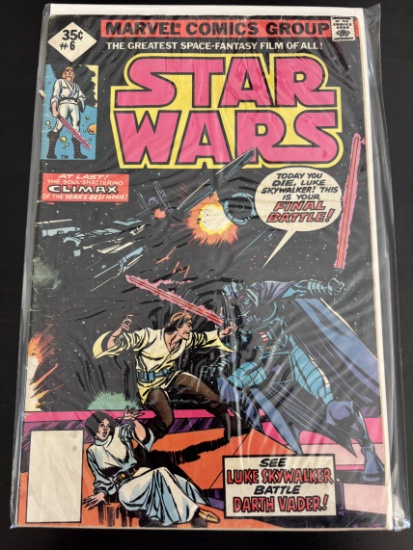Star Wars Marvel Comic #6 Bronze Age 1977