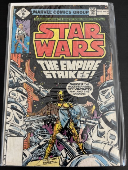 Star Wars Marvel Comic #18 Bronze Age 1978