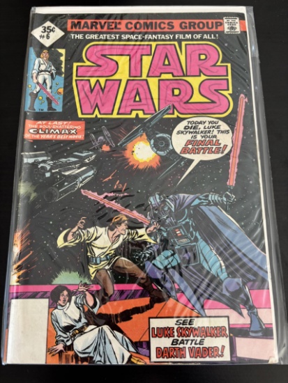 Star Wars Marvel Comic #6 Bronze Age 1977