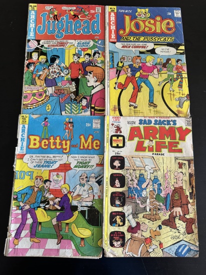 4 Issues. Jughead Archie Series Comics #249. Josie and the Pussycats Archie Series Comics #76. Betty
