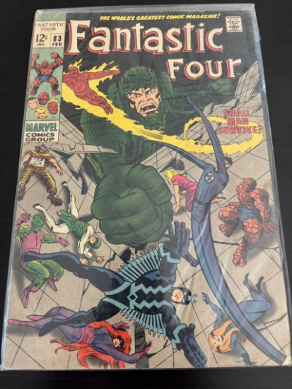 Fantastic Four Marvel Comics #83 Silver Age 1969 Key 2nd appearance of Franklin Richards, as an infa