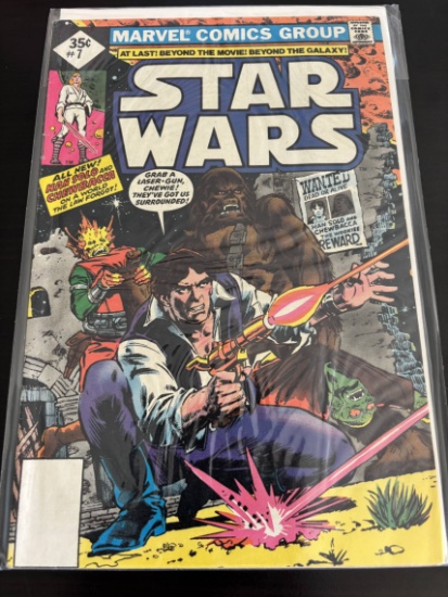 Star Wars Marvel Comic #7 Bronze Age 1978 Key First original Star Wars story in a comic book. First