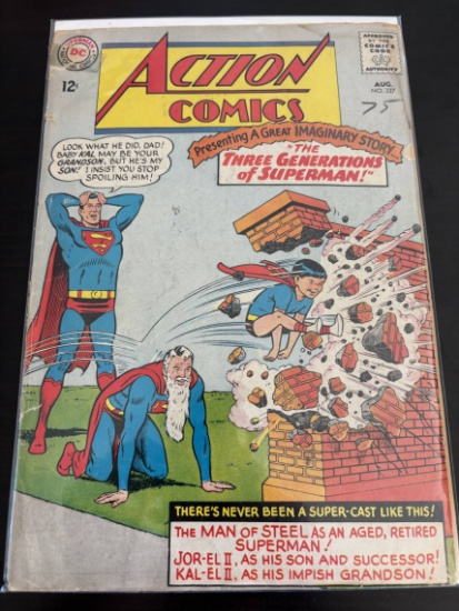 Action Comics DC Comics #327 Silver Age 1965
